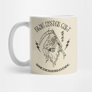 Blue Öyster Cult - Some Enchanted Evening // Skull Coffee Classic Design Fan Art 80s Mug